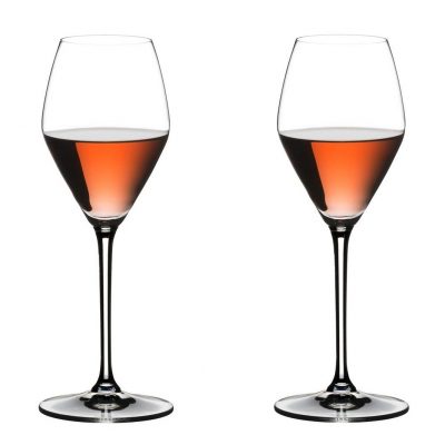 white fancy wine glasses